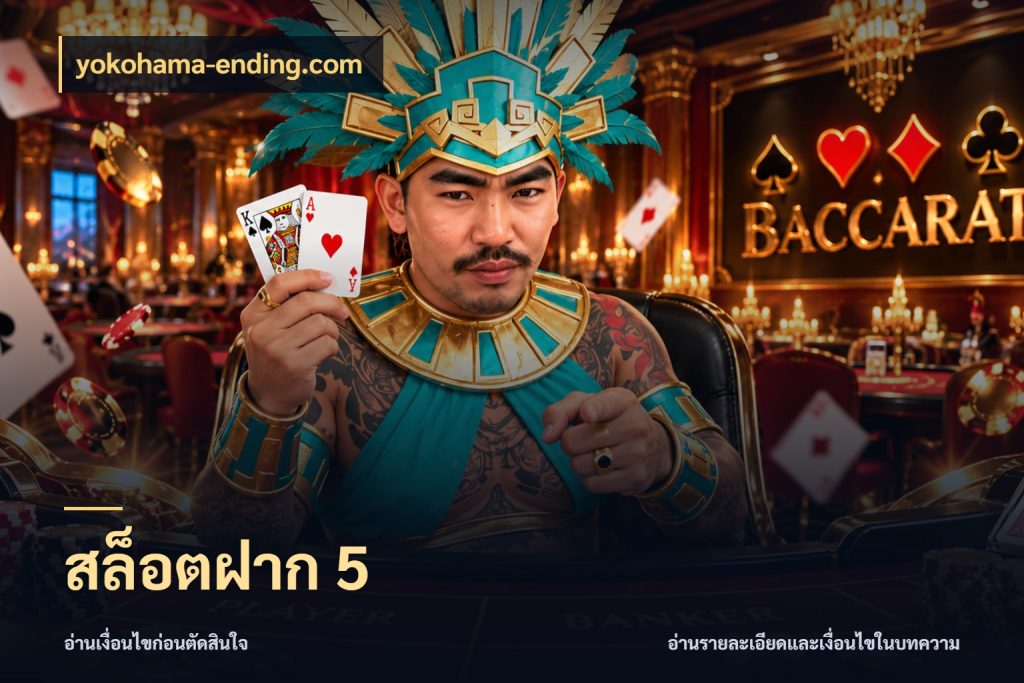 สล็อตฝาก 5 ยอดเริ่มต้นน่าจับตากับสิทธิ์ที่เกี่ยวข้อง สไตล์ yokohama-ending.com