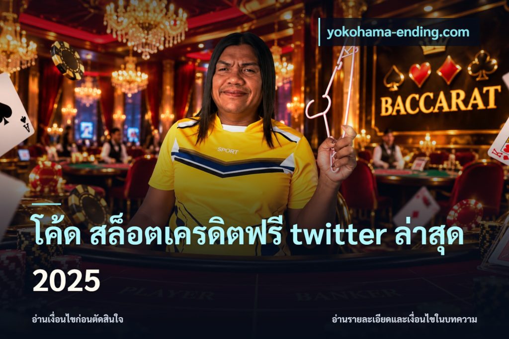 โค้ด สล็อตเครดิตฟรี twitter ล่าสุด 2025