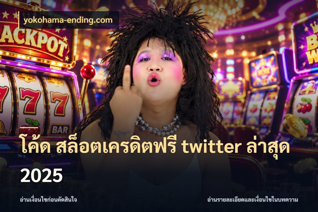 โค้ด สล็อตเครดิตฟรี twitter ล่าสุด 2025 เครดิตฟรีในมุมที่สายโบนัสสนใจ สไตล์ yokohama-ending.com