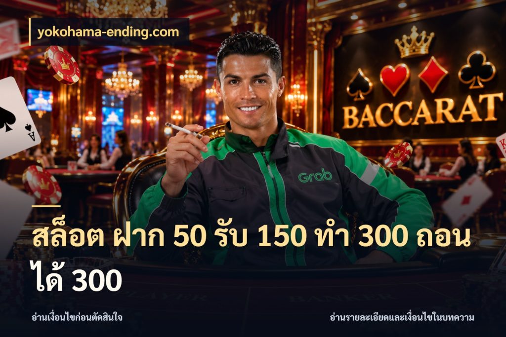 สล็อต ฝาก 50 รับ 150 ทํา 300 ถอนได้ 300 เปิดมุมโปรให้เข้ากับเกมแนวโปรด ในมุม yokohama-ending.com