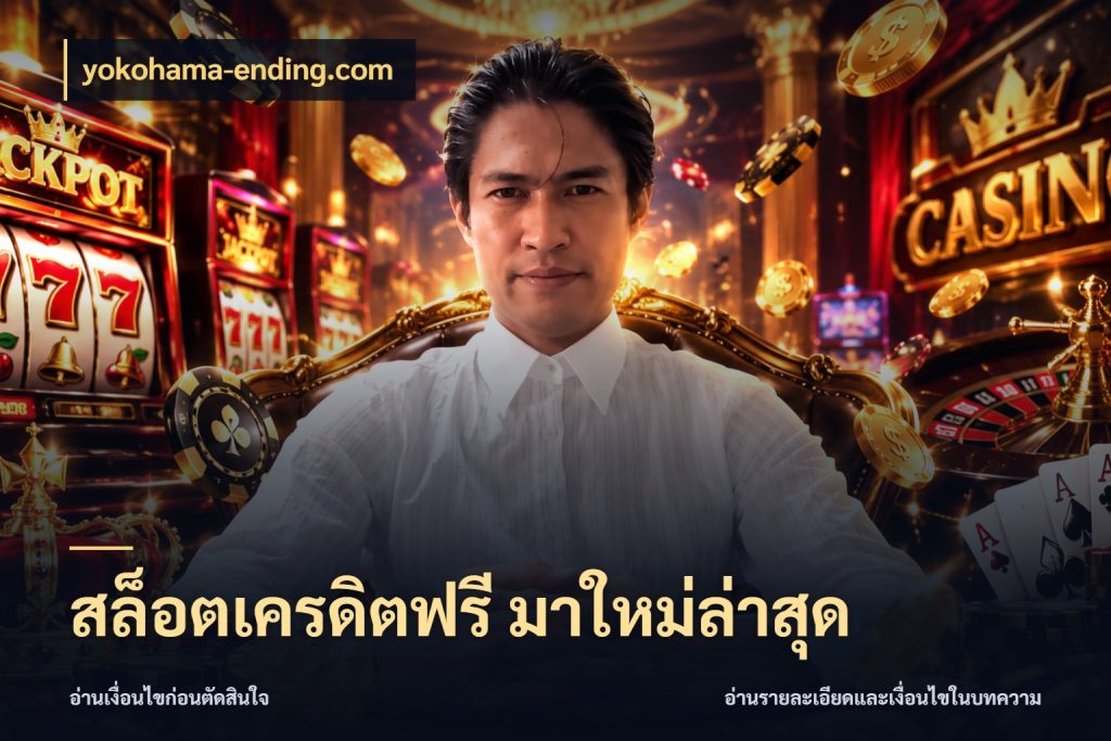 สล็อตเครดิตฟรี มาใหม่ล่าสุด เปิดประเด็นเครดิตฟรีสำหรับคนชอบลุ้น ในมุม yokohama-ending.com
