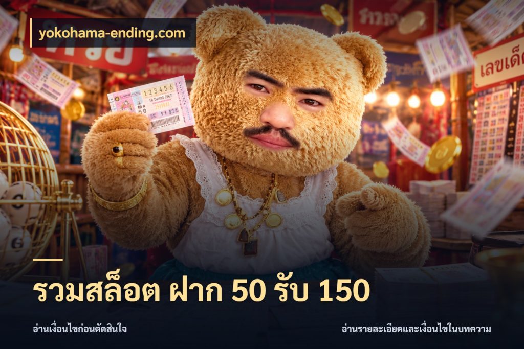 รวมสล็อต ฝาก 50 รับ 150 จับคู่โบนัสกับสไตล์เกมที่ชอบ ในมุม yokohama-ending.com