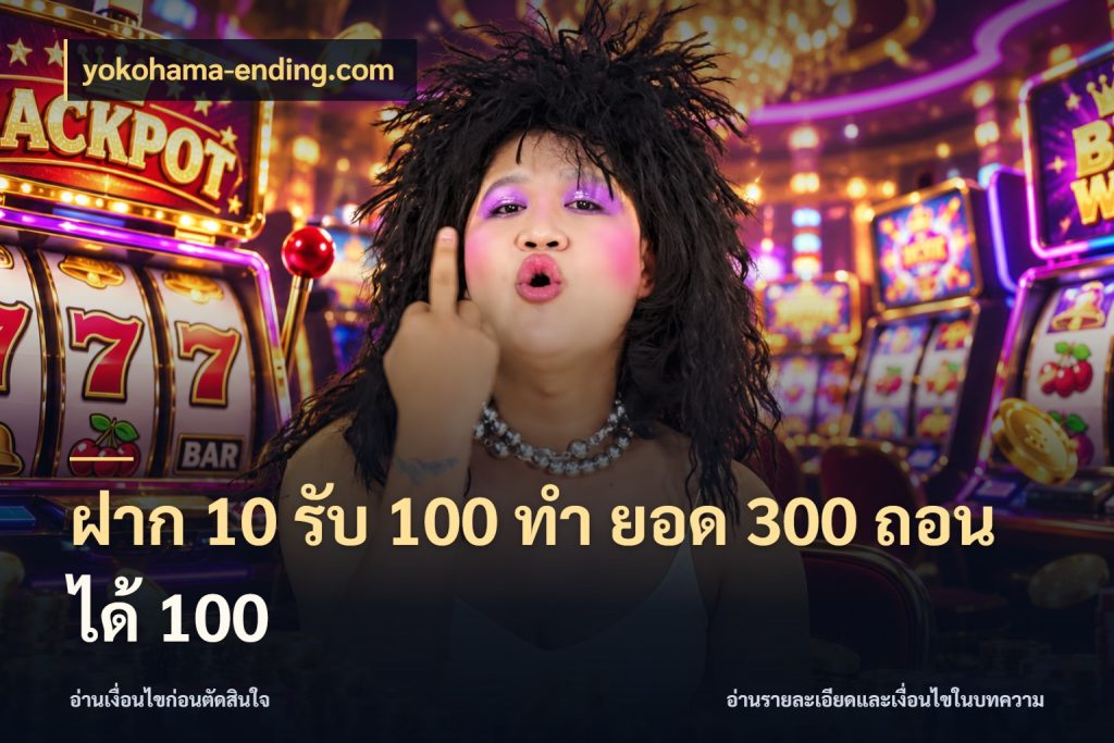ฝาก 10 รับ 100 ทํา ยอด 300 ถอนได้ 100 yokohama-ending.com จุดเด่นของเครดิตที่คนชอบเกมอยากรู้