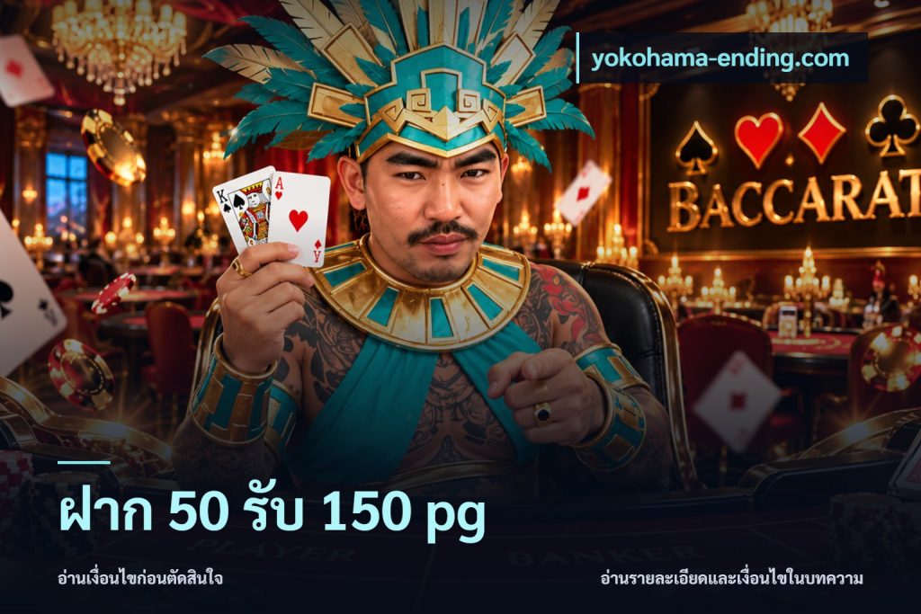 ฝาก 50 รับ 150 pg