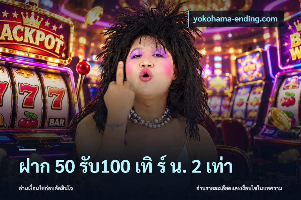 ฝาก 50 รับ100 เทิ ร์ น. 2 เท่า