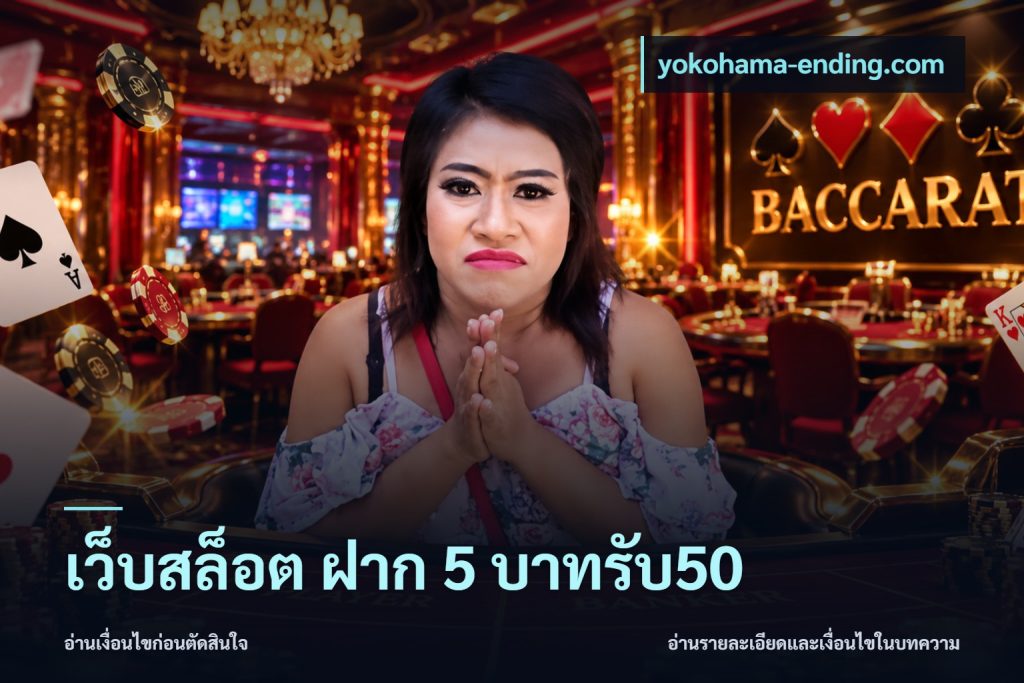 เว็บสล็อต ฝาก 5 บาทรับ50