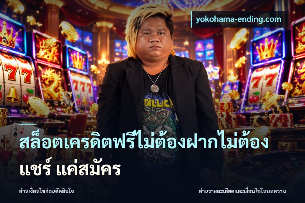 สล็อตเครดิตฟรีไม่ต้องฝากไม่ต้องแชร์ แค่สมัคร