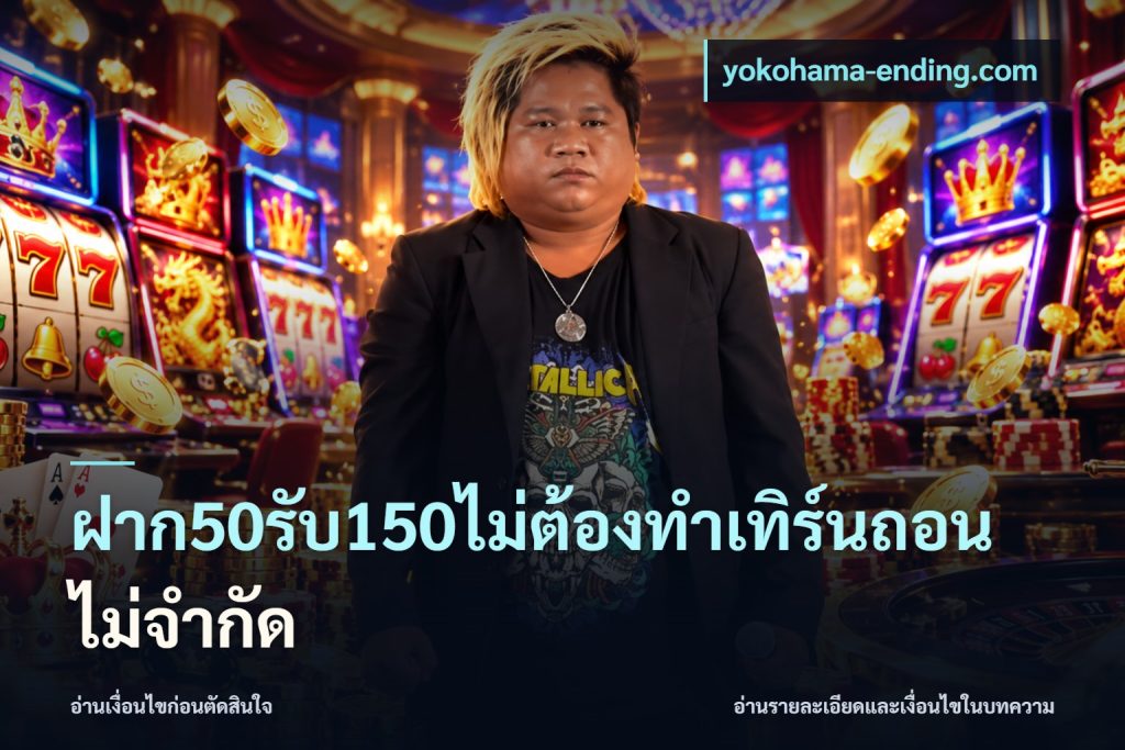 ฝาก50รับ150ไม่ต้องทําเทิร์นถอนไม่จํากัด