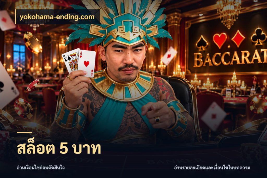สล็อต 5 บาท จำนวนเริ่มต้นกับรายละเอียดที่สายเกมสนใจ กับ yokohama-ending.com
