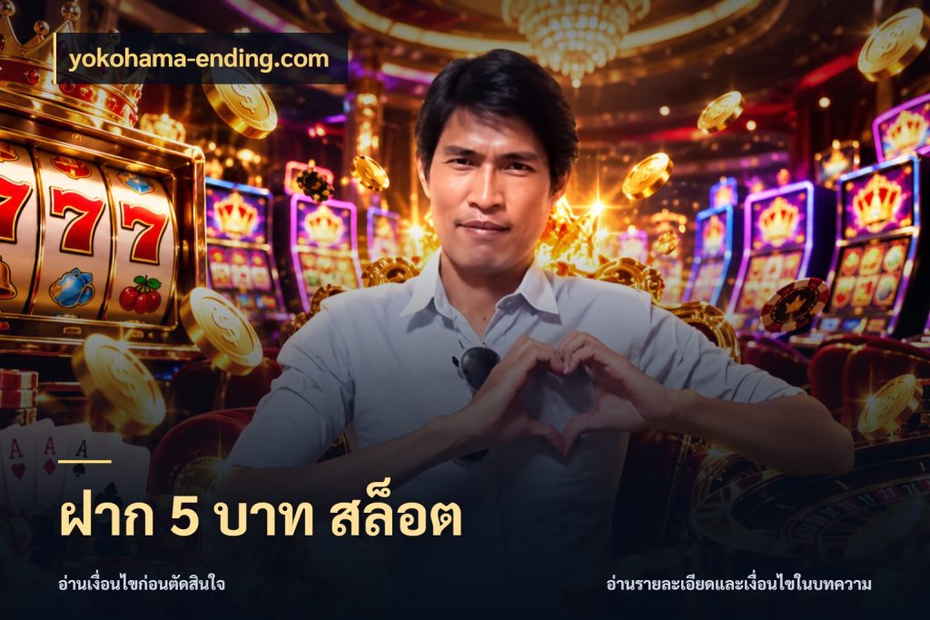 ฝาก 5 บาท สล็อต ทุนเบาก็มีสีสันในจังหวะของคุณ สไตล์ yokohama-ending.com