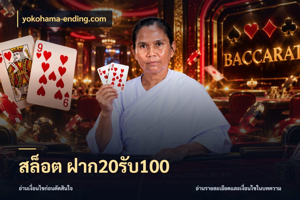 สล็อต ฝาก20รับ100 yokohama-ending.com จับคู่โบนัสกับสไตล์เกมที่ชอบ