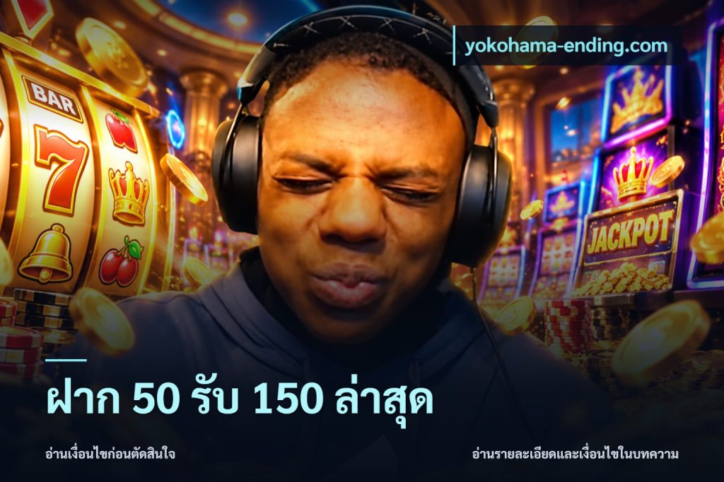 ฝาก 50 รับ 150 ล่าสุด