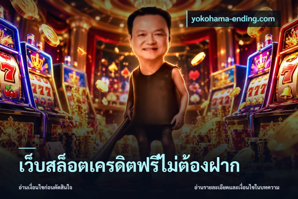 เว็บสล็อตเครดิตฟรีไม่ต้องฝาก