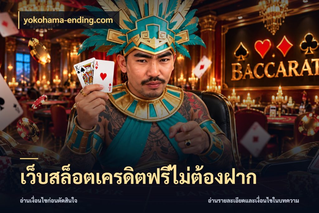 เว็บสล็อตเครดิตฟรีไม่ต้องฝาก สายโบนัสเลือกมุมเครดิตให้ตรงสไตล์ ในมุม yokohama-ending.com