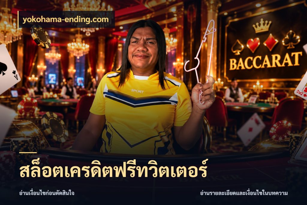 สล็อตเครดิตฟรีทวิตเตอร์ yokohama-ending.com เครดิตแต่ละรูปแบบมีมุมไหนให้ดู