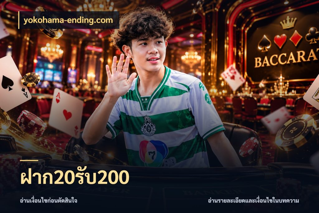 ฝาก20รับ200 yokohama-ending.com โปรกับเกมที่ชอบเลือกให้ตรงสไตล์