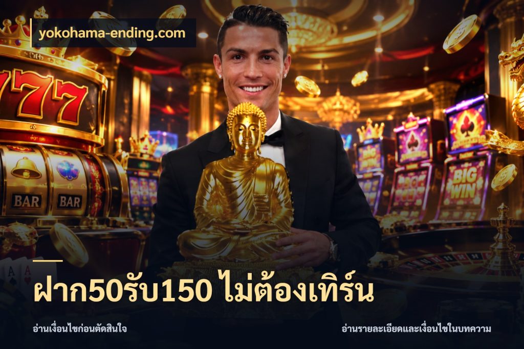 ฝาก50รับ150 ไม่ต้องเทิร์น สีสันของโปรฝากและยอดรับ สไตล์ yokohama-ending.com