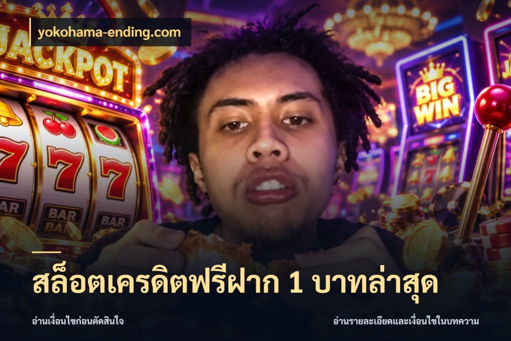 สล็อตเครดิตฟรีฝาก 1 บาทล่าสุด สายโบนัสเลือกมุมเครดิตให้ตรงสไตล์ ในมุม yokohama-ending.com