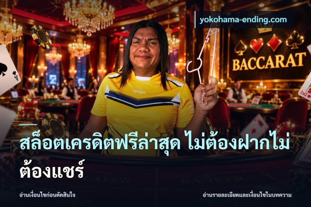 สล็อตเครดิตฟรีล่าสุด ไม่ต้องฝากไม่ต้องแชร์