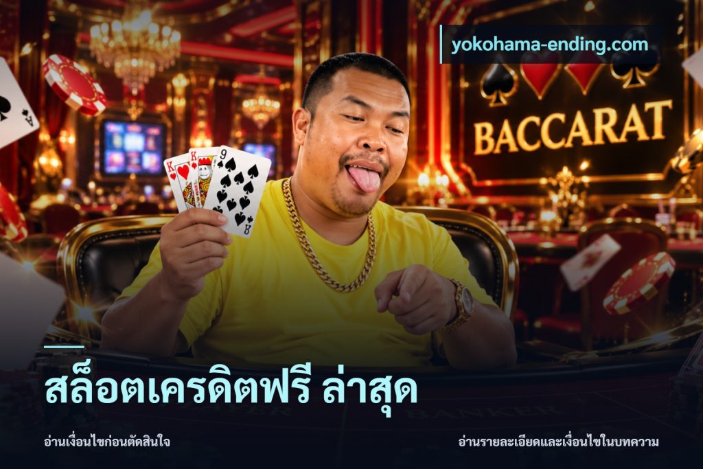 สล็อตเครดิตฟรี ล่าสุด