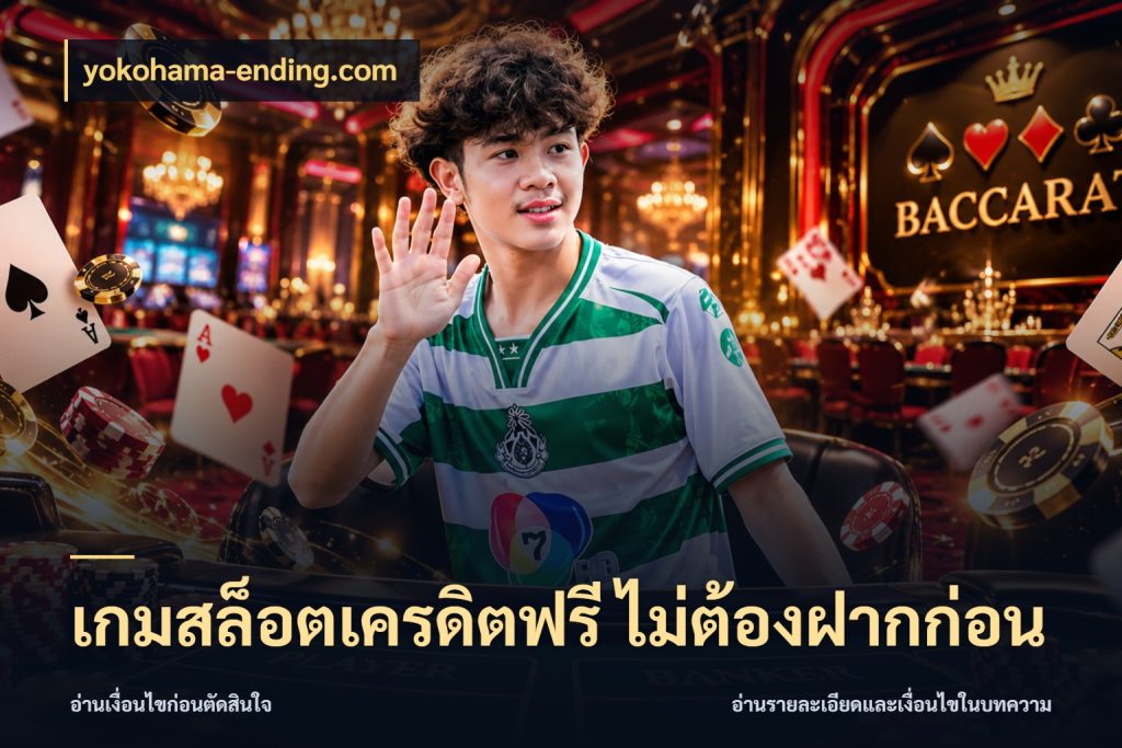 เกมสล็อตเครดิตฟรี ไม่ต้องฝากก่อน สีสันของเครดิตฟรีและเกมแนวที่ชอบ สไตล์ yokohama-ending.com