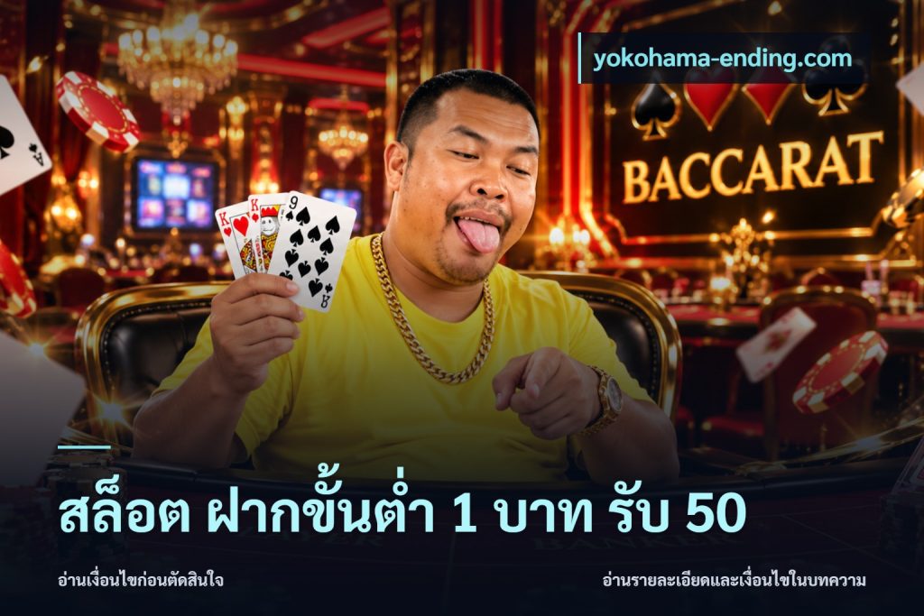 สล็อต ฝากขั้นต่ำ 1 บาท รับ 50