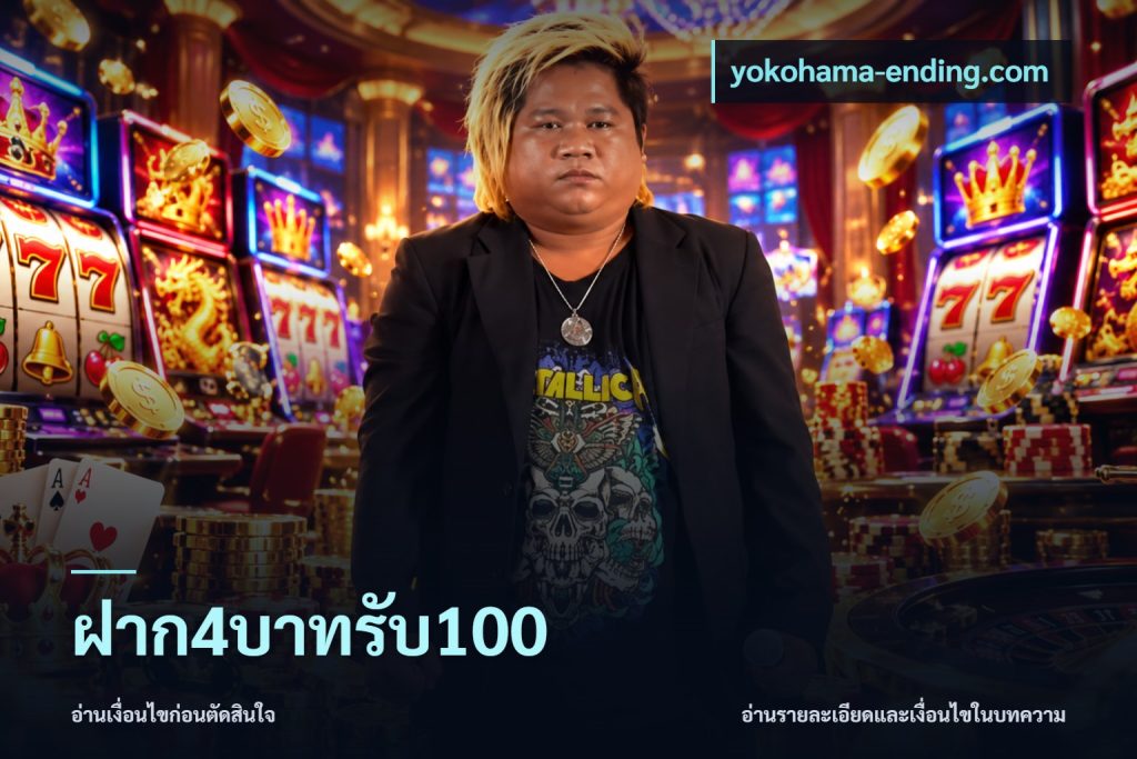 ฝาก4บาทรับ100