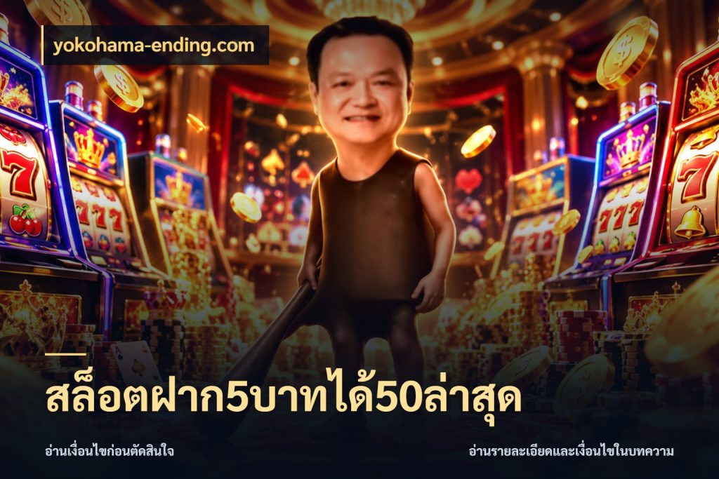 สล็อตฝาก5บาทได้50ล่าสุด เปิดมุมโปรให้เข้ากับเกมแนวโปรด สไตล์ yokohama-ending.com