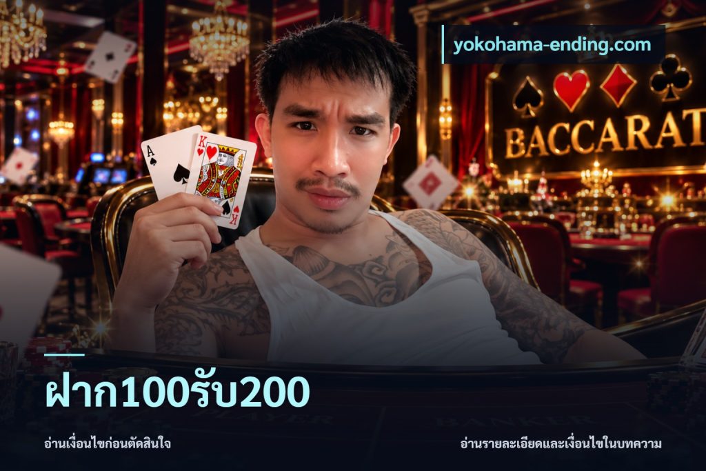 ฝาก100รับ200