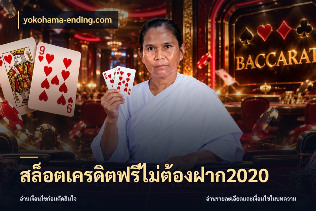 สล็อตเครดิตฟรีไม่ต้องฝาก2020 เครดิตฟรีในมุมที่สายโบนัสสนใจ กับ yokohama-ending.com
