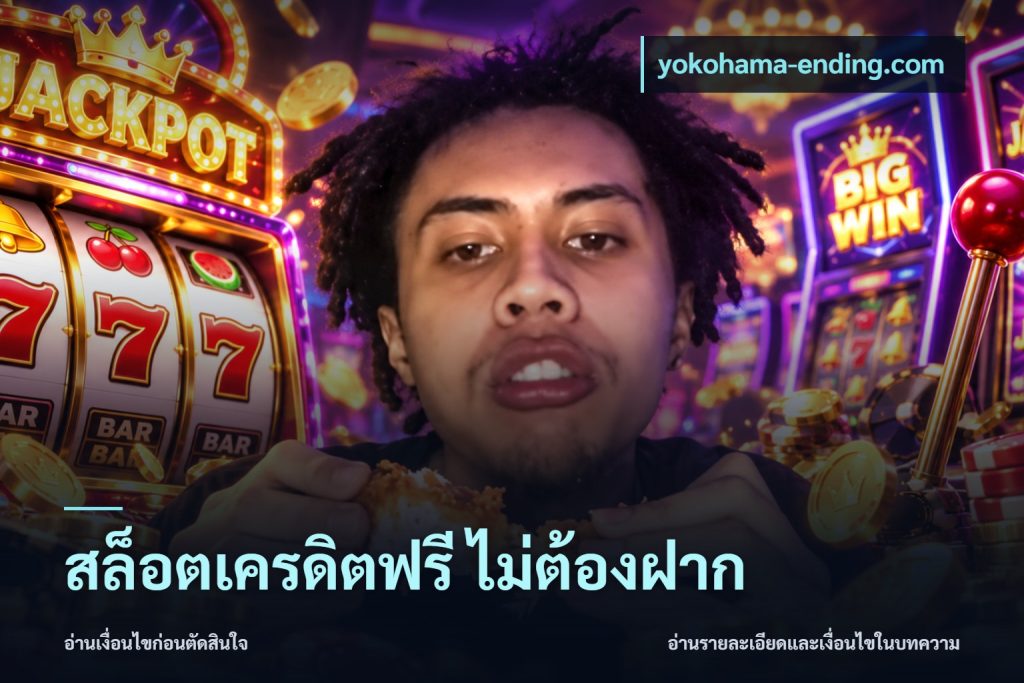 สล็อตเครดิตฟรี ไม่ต้องฝาก