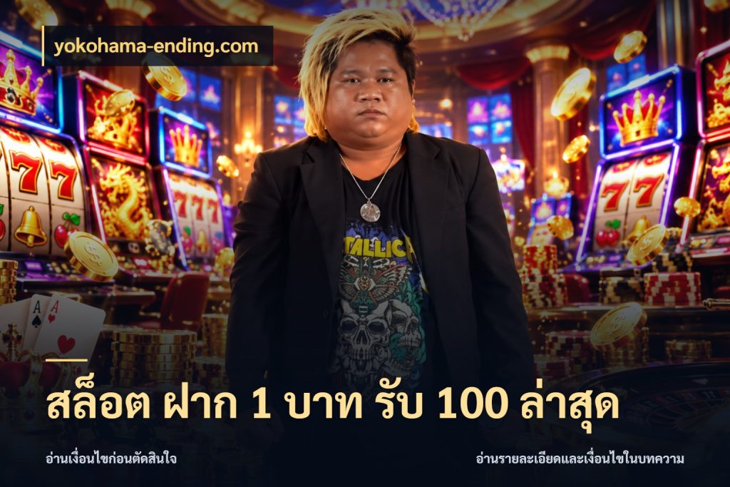 สล็อต ฝาก 1 บาท รับ 100 ล่าสุด เครดิตกับรูปแบบโปรที่ตรงใจ สไตล์ yokohama-ending.com