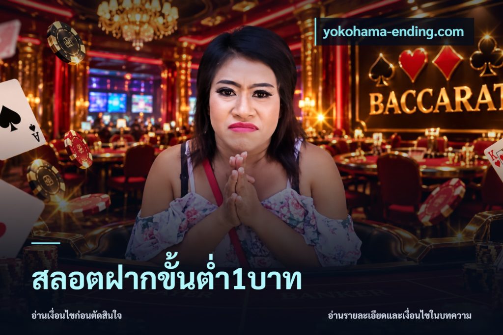 สลอตฝากขั้นต่ำ1บาท