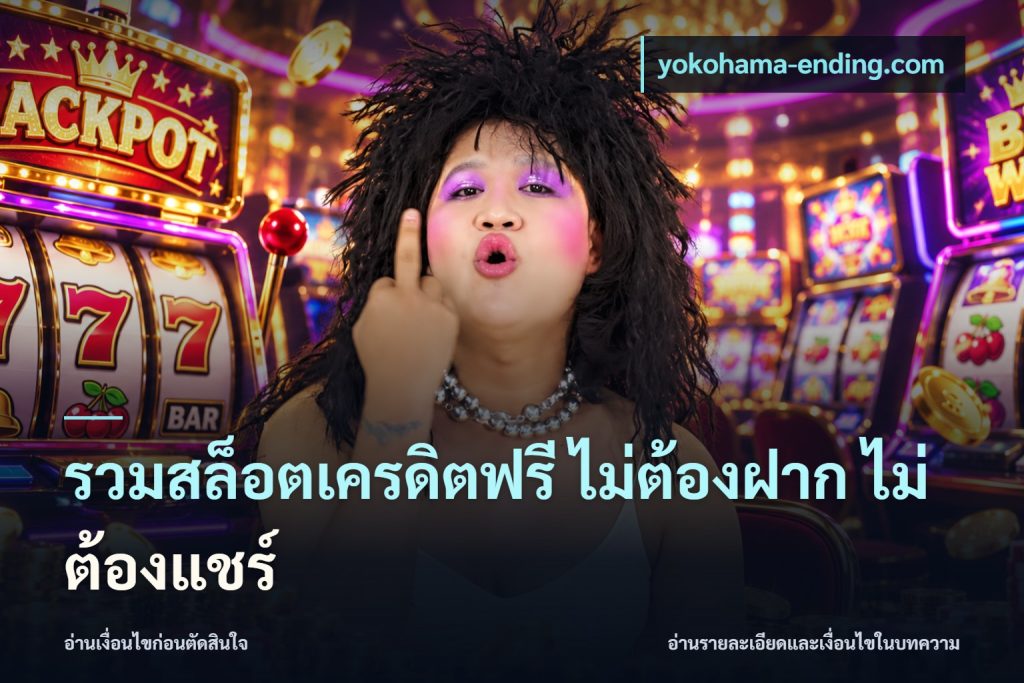 รวมสล็อตเครดิตฟรี ไม่ต้องฝาก ไม่ต้องแชร์