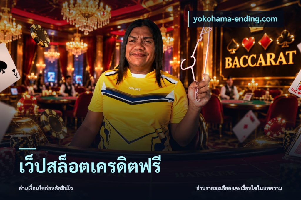 เว็ปสล็อตเครดิตฟรี
