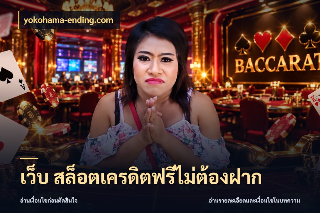 เว็บ สล็อตเครดิตฟรีไม่ต้องฝาก yokohama-ending.com สีสันของเครดิตฟรีและเกมแนวที่ชอบ