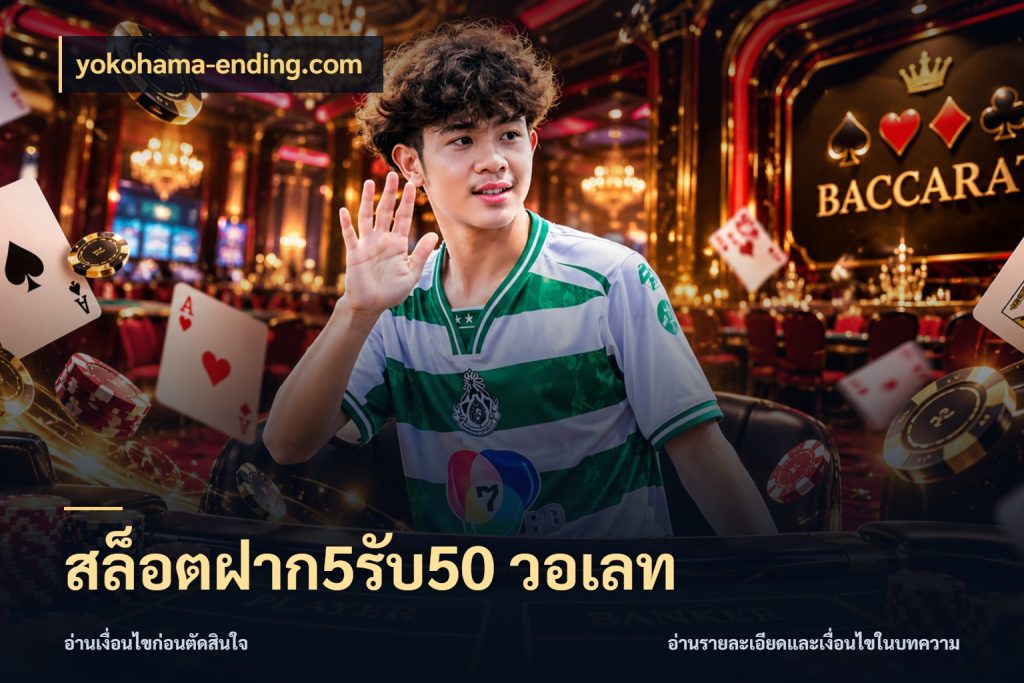สล็อตฝาก5รับ50 วอเลท จุดเด่นของเครดิตที่คนชอบเกมอยากรู้ สไตล์ yokohama-ending.com