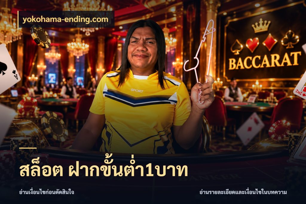 สล็อต ฝากขั้นต่ำ1บาท ยอดเริ่มต้นน่าจับตากับสิทธิ์ที่เกี่ยวข้อง สไตล์ yokohama-ending.com