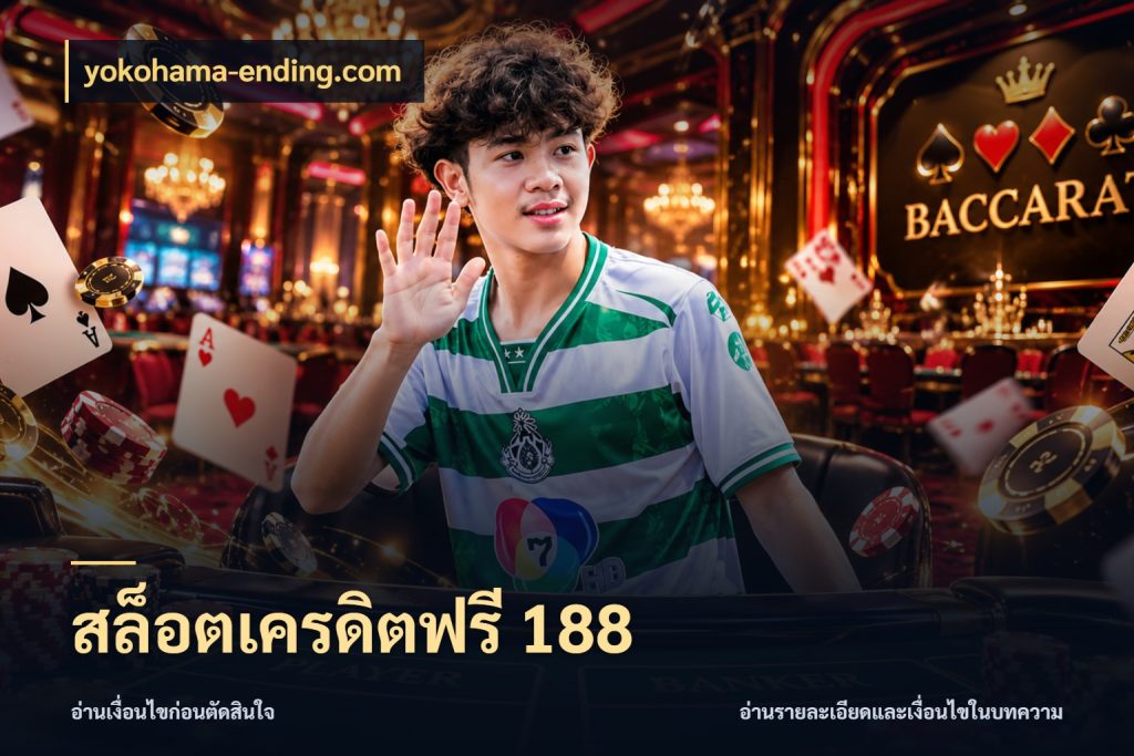 สล็อตเครดิตฟรี 188 จากชื่อเครดิตฟรีสู่ความสนุกที่เข้าใจได้ ในมุม yokohama-ending.com