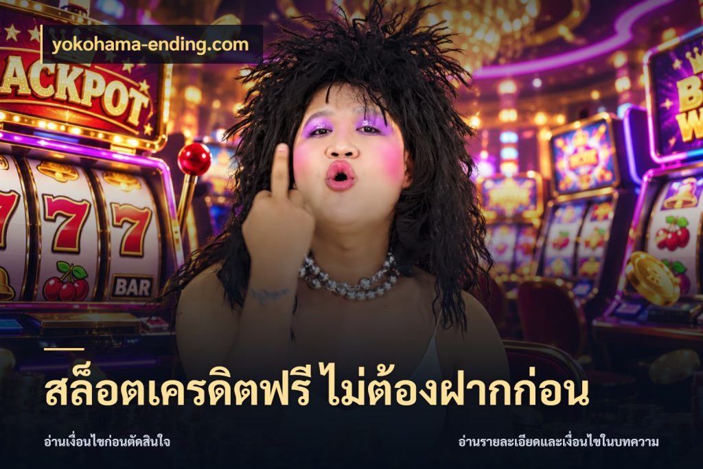 สล็อตเครดิตฟรี ไม่ต้องฝากก่อน จากชื่อเครดิตฟรีสู่ความสนุกที่เข้าใจได้ สไตล์ yokohama-ending.com