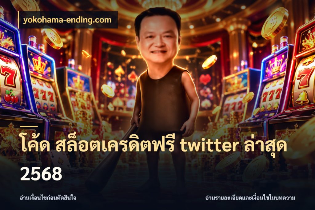 โค้ด สล็อตเครดิตฟรี twitter ล่าสุด 2568 yokohama-ending.com เครดิตฟรีในมุมที่สายโบนัสสนใจ