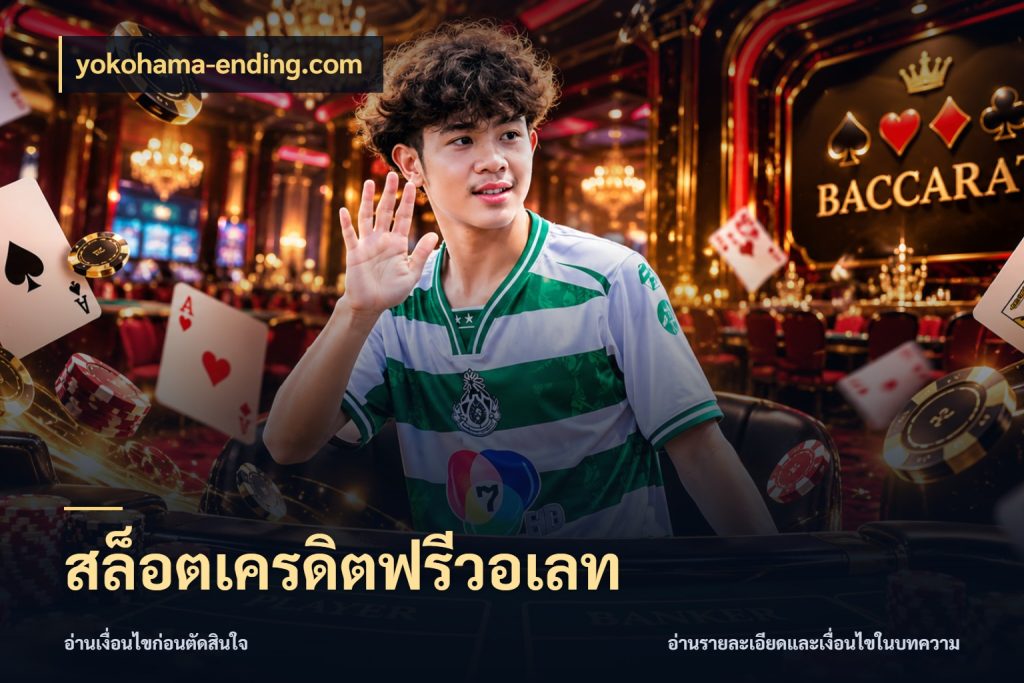 สล็อตเครดิตฟรีวอเลท เปิดประเด็นเครดิตฟรีสำหรับคนชอบลุ้น ในมุม yokohama-ending.com