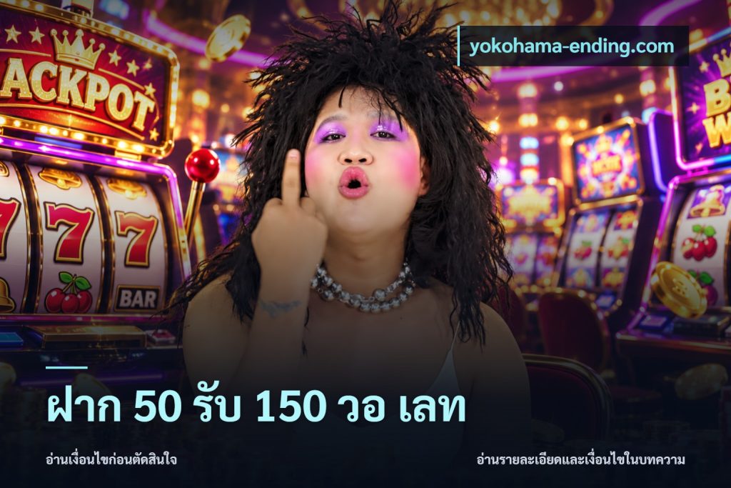 ฝาก 50 รับ 150 วอ เลท
