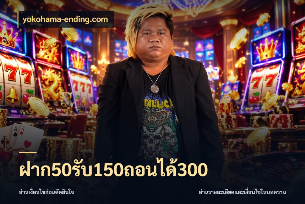 ฝาก50รับ150ถอนได้300 สีสันของโปรฝากและยอดรับ สไตล์ yokohama-ending.com