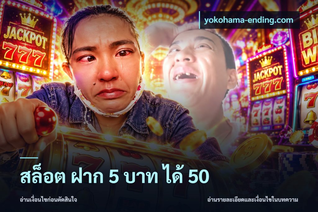 สล็อต ฝาก 5 บาท ได้ 50