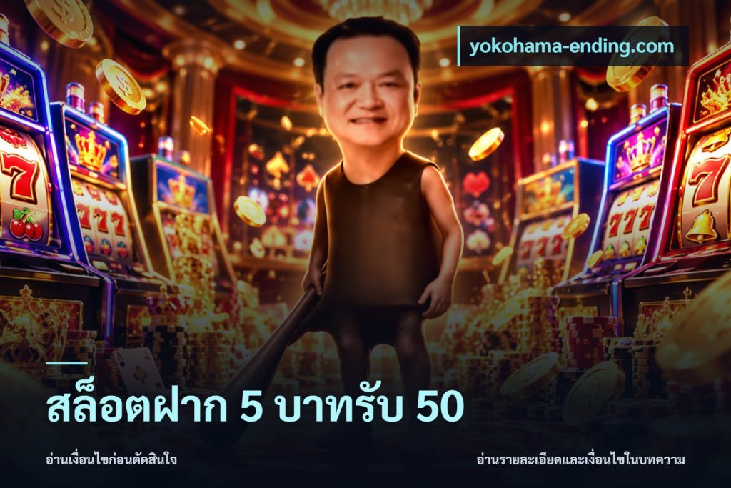 สล็อตฝาก 5 บาทรับ 50