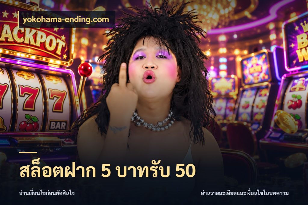 สล็อตฝาก 5 บาทรับ 50 โปรยอดรับที่สายเกมสนใจ ในมุม yokohama-ending.com