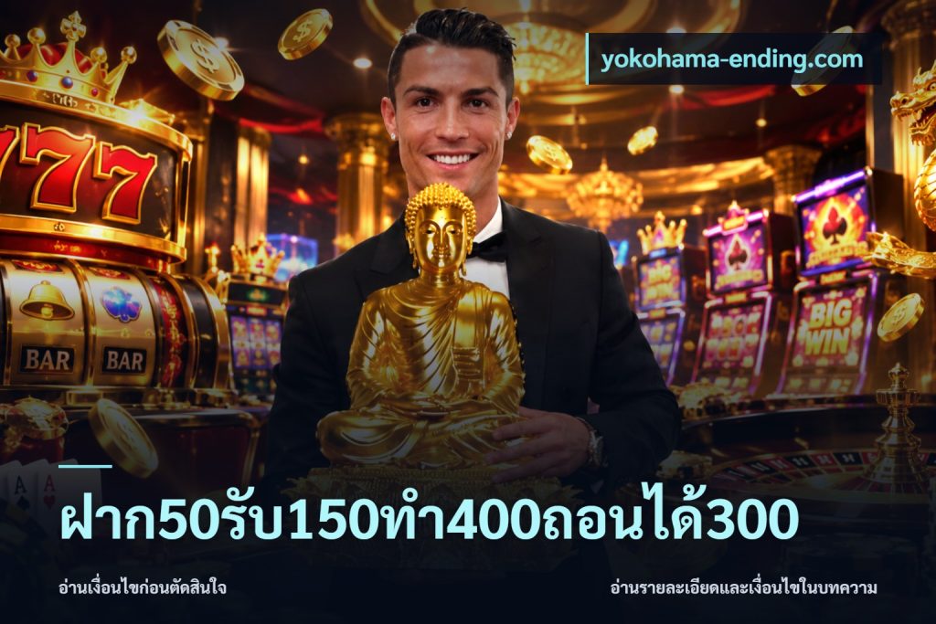 ฝาก50รับ150ทํา400ถอนได้300