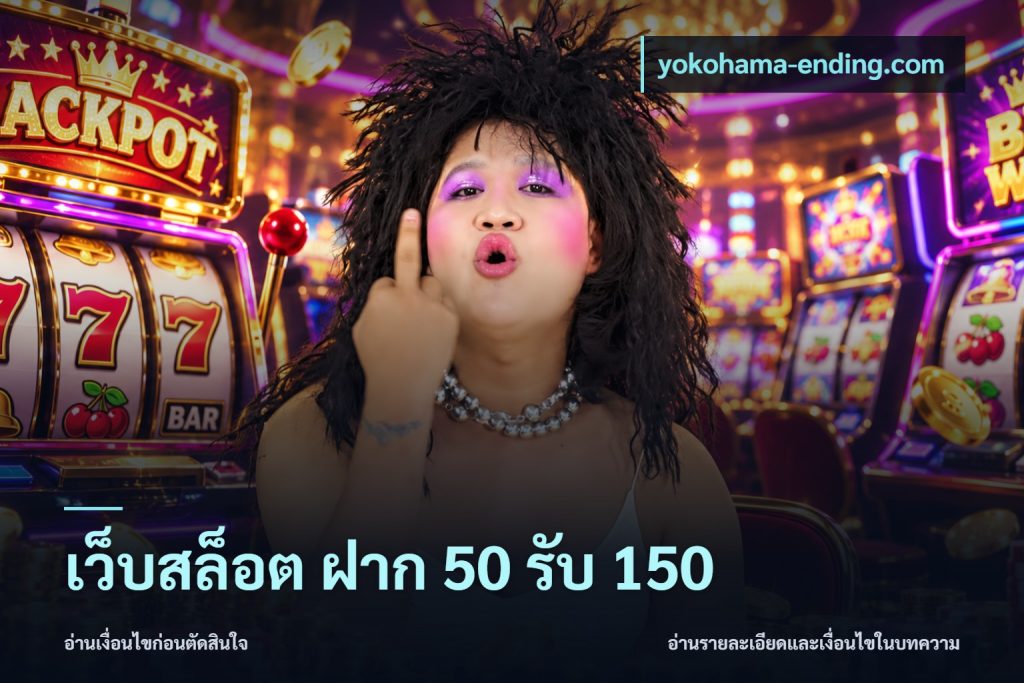 เว็บสล็อต ฝาก 50 รับ 150