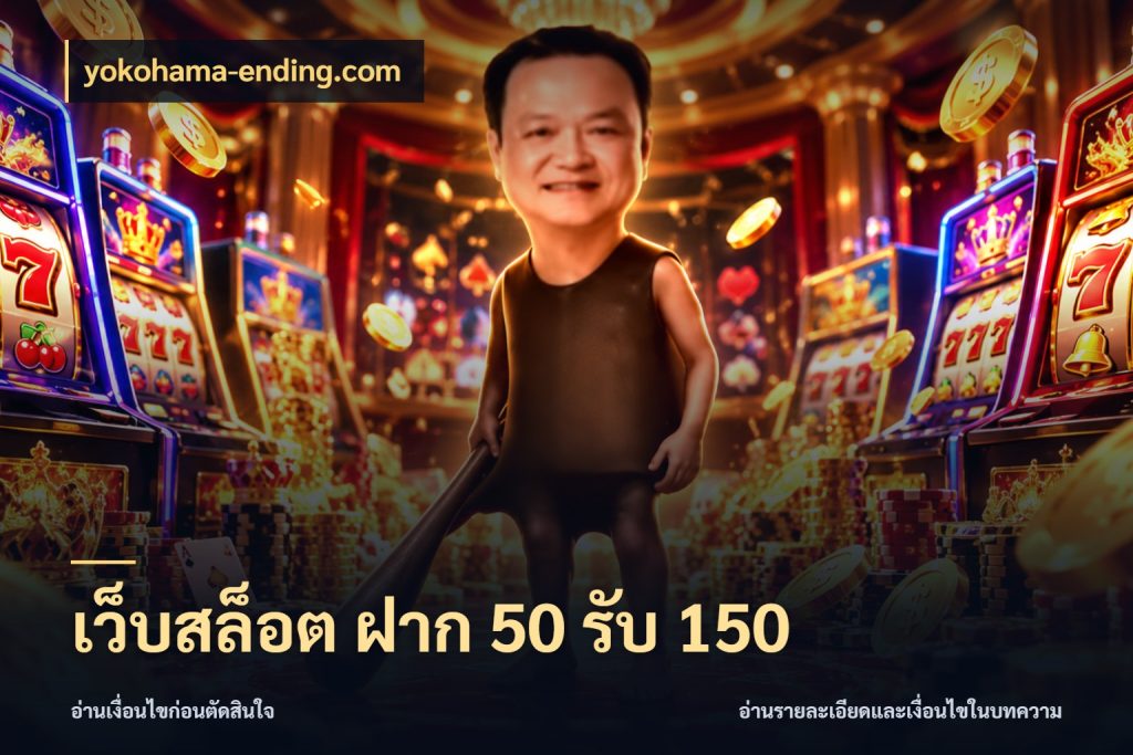 เว็บสล็อต ฝาก 50 รับ 150 yokohama-ending.com จับคู่โบนัสกับสไตล์เกมที่ชอบ